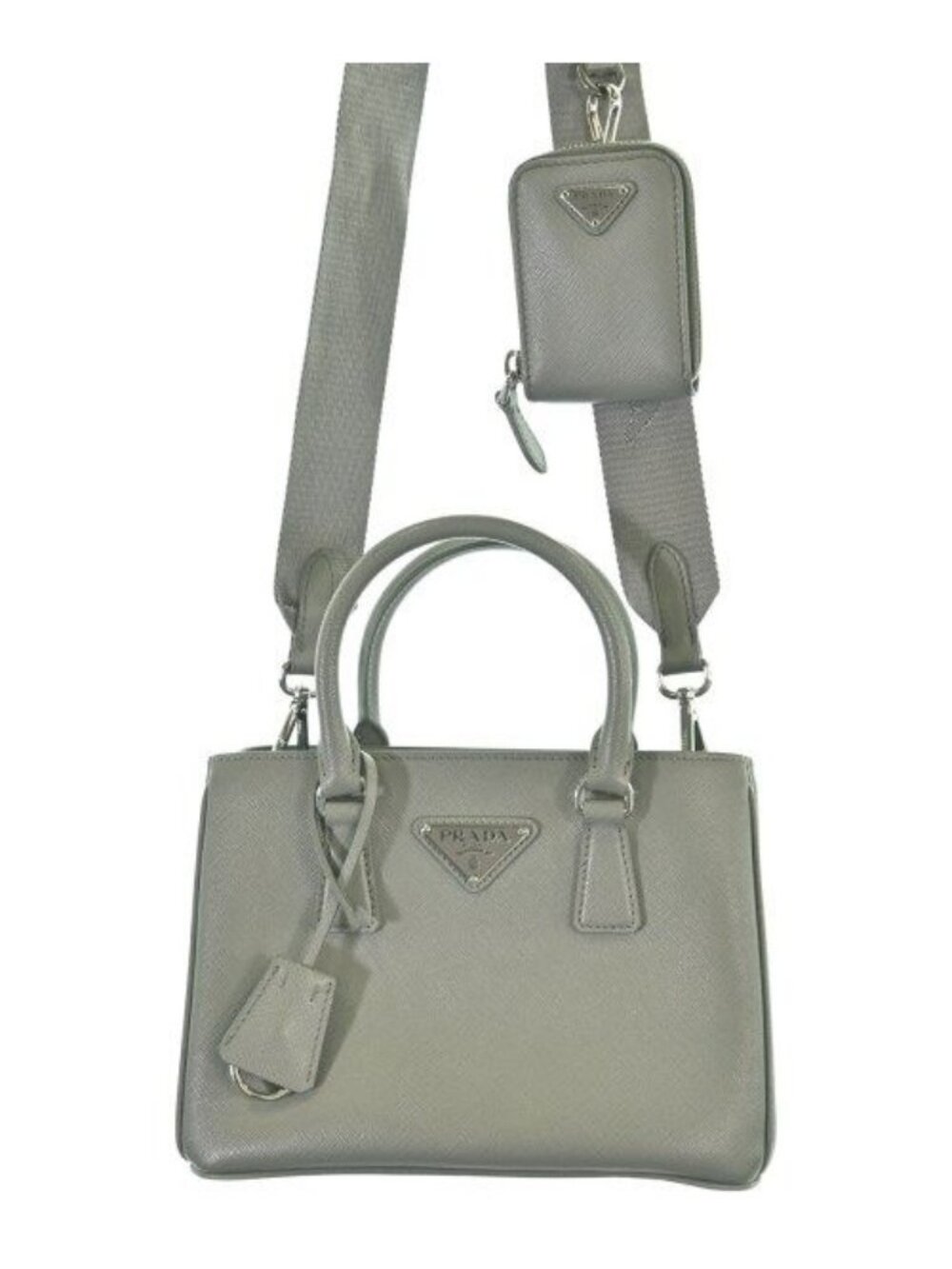 Prada Saffiano Galleria 2-Way Shoulder Bag